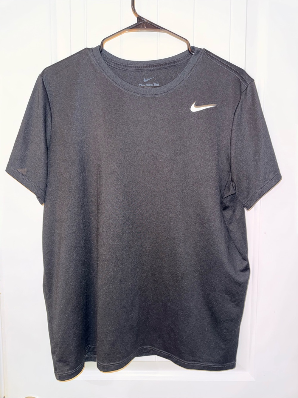Nike Dri-FIT "The Nike Tee" Black Athletic Short Sleeve T-Shirt Size XL